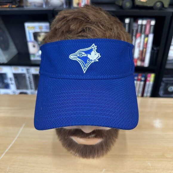 Toronto Blue Jays Visor One Size OSFM Strapback New Era MLB - Picture 1 of 6